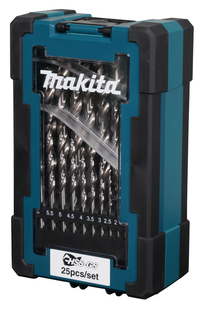 D-78368 Set de brocas de metal HSS-GS en estuche PVC