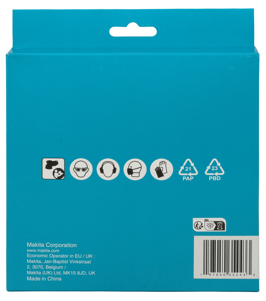 D-78732 Disco Lija, 150 mm, A180, 10u