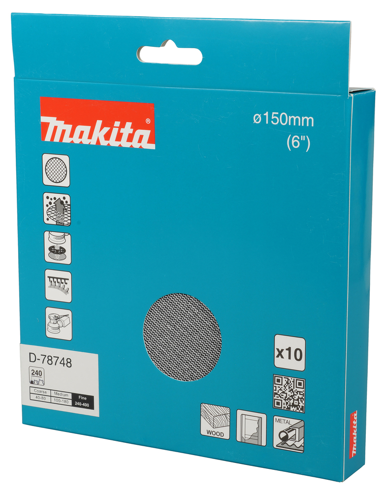 D-78748 Disco lija 150mm A240 10u