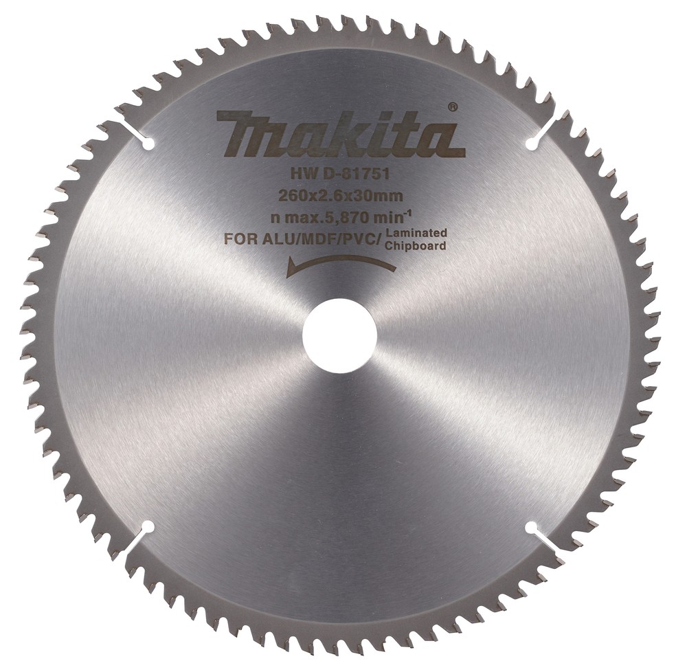 D-81751 Disco Multimaterial T.C.T.  T.C.T. 260 x 30 mm, 80 D