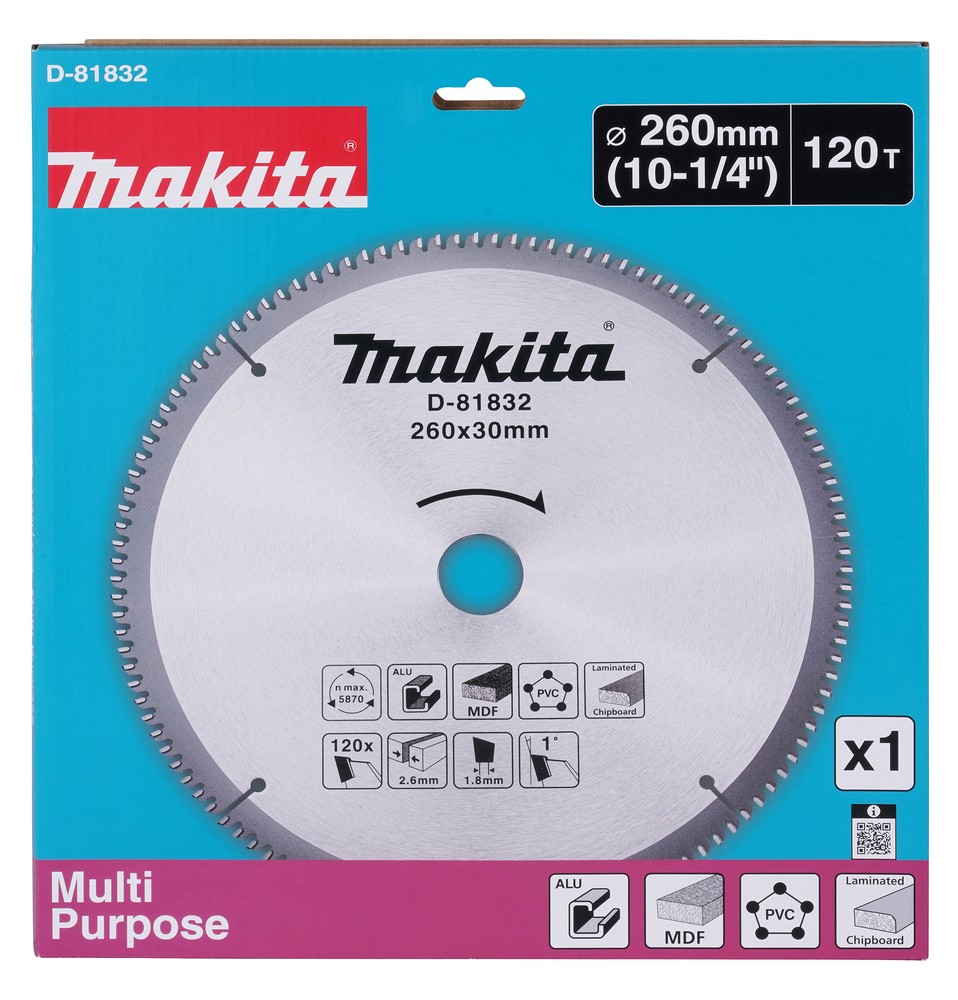 D-81832 Disco Multimaterial T.C.T. 260 x 30 mm, 120 D