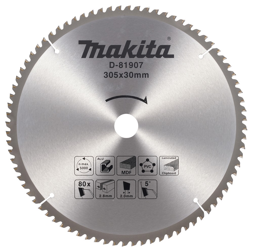 D-81907 Disco Multimaterial T.C.T.  T.C.T. 305 x 30 mm, 80 D