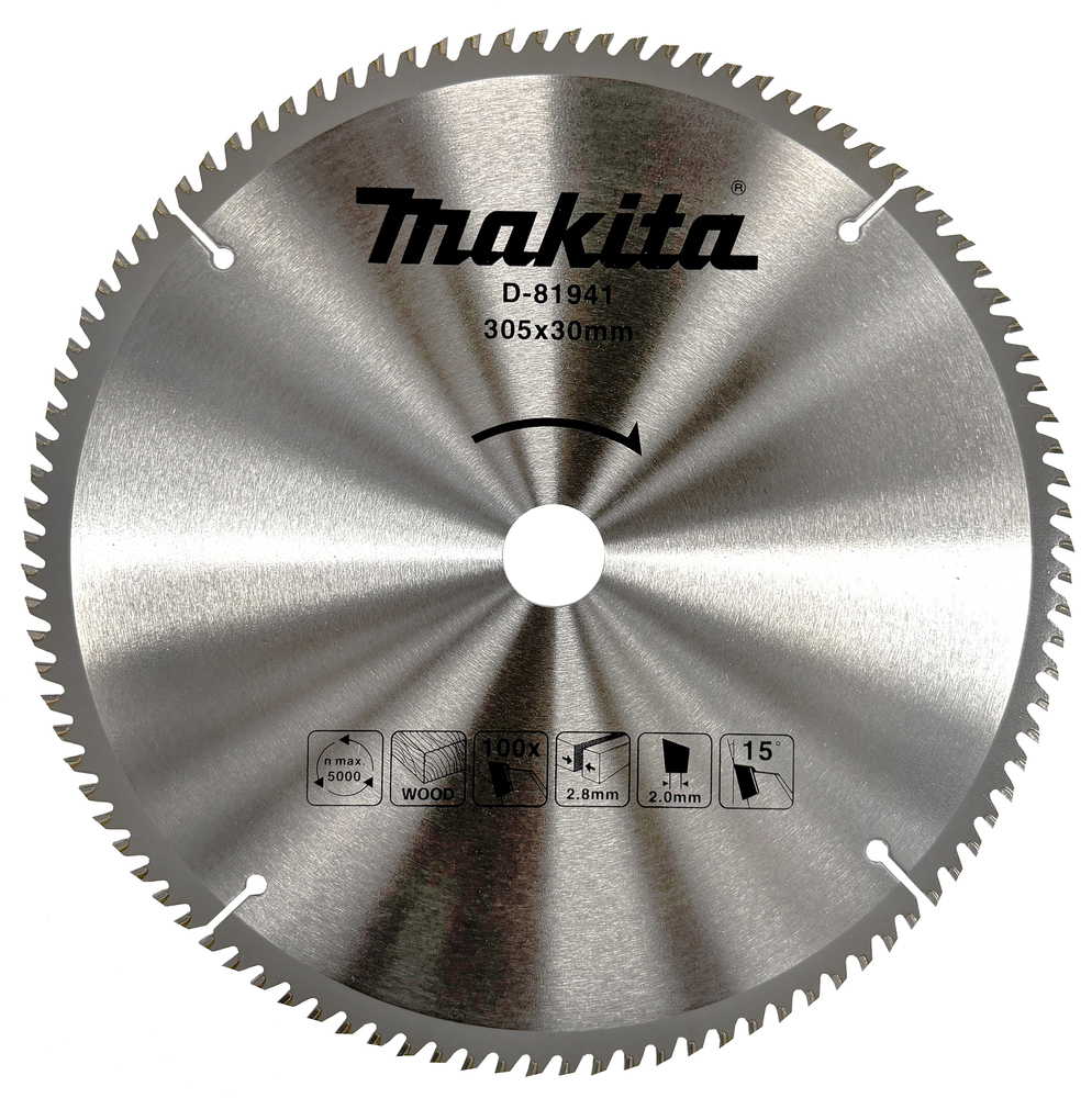 D-81941 Disco sierra circular, Standard T.C.T. 305 x 30 mm, 100 D