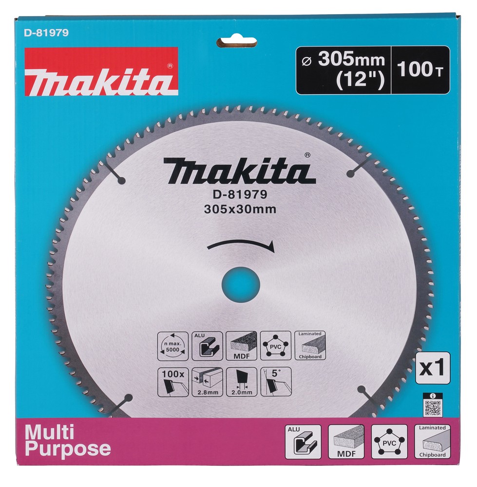 D-81979 Disco Multimaterial T.C.T. 305 x 30 mm, 100 D