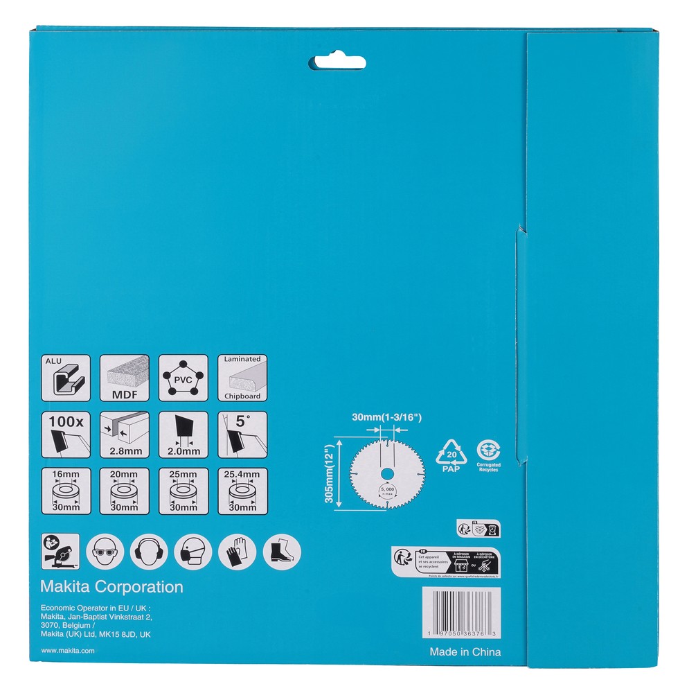 D-81979 Disco Multimaterial T.C.T. 305 x 30 mm, 100 D