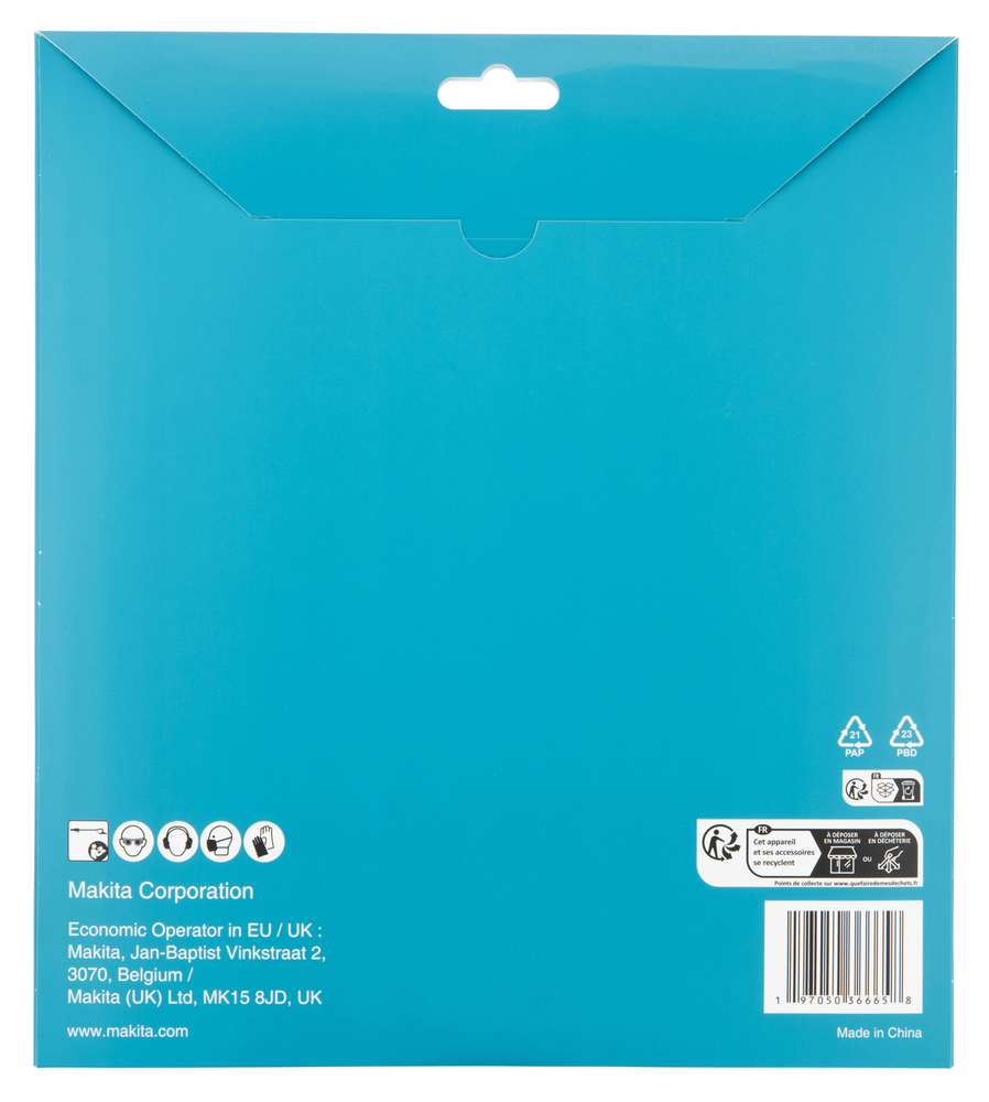 D-82220 Lija de malla, 225 mm, A120