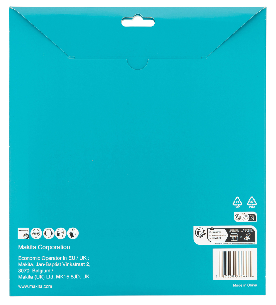 D-82264 Protector de lija, 210 mm