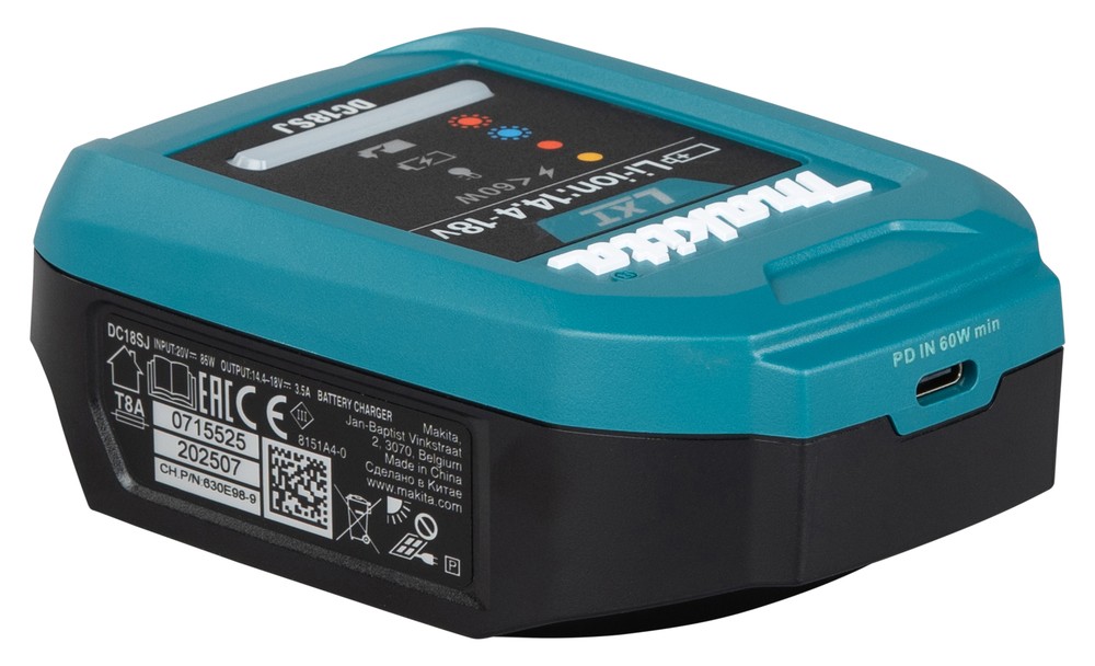 1915U4-1 Cargador USB-PD LXT®, Li – ion, 14,4  –  18V, DC18SJ