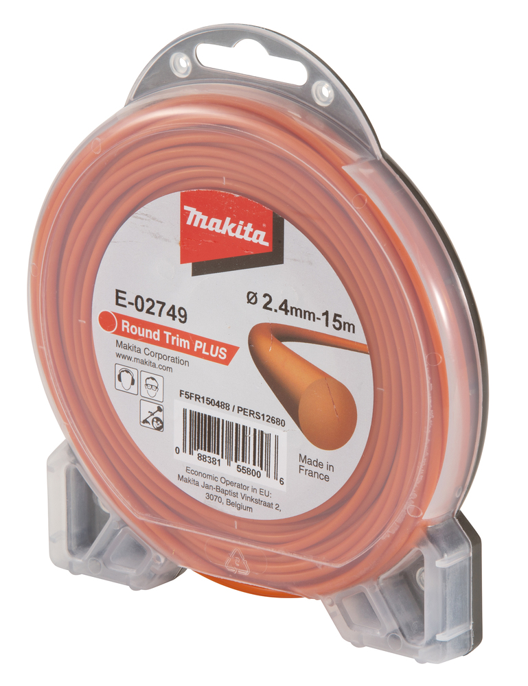 E-02749 Hilo de nylon Round trim, 2,4 mm x 15 m