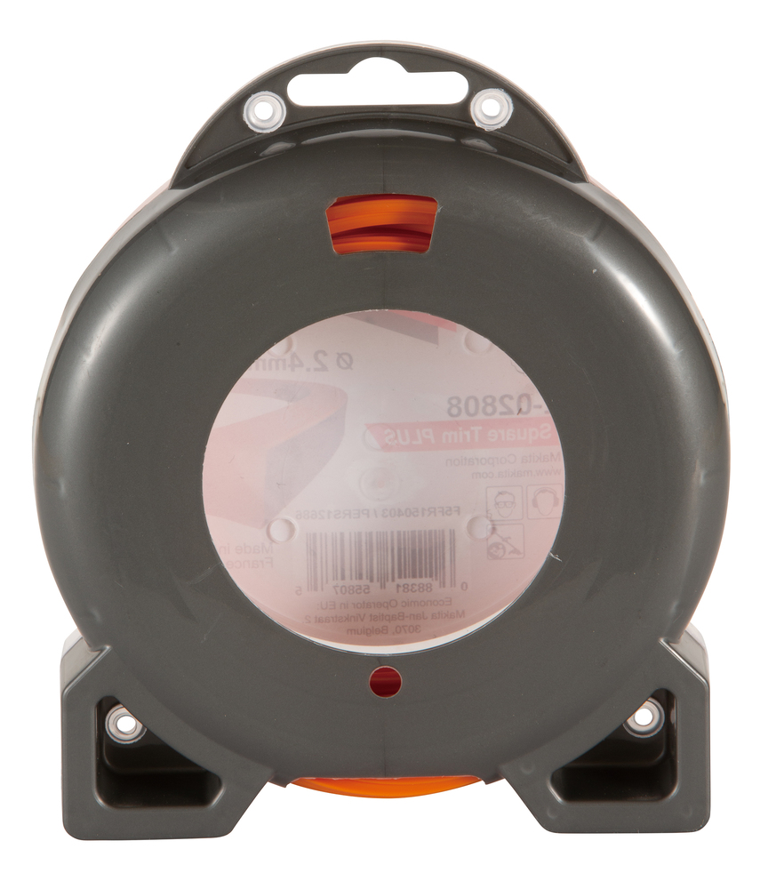 E-02808 Hilo de nylon cuadrado, 2,4 mm x 15 m