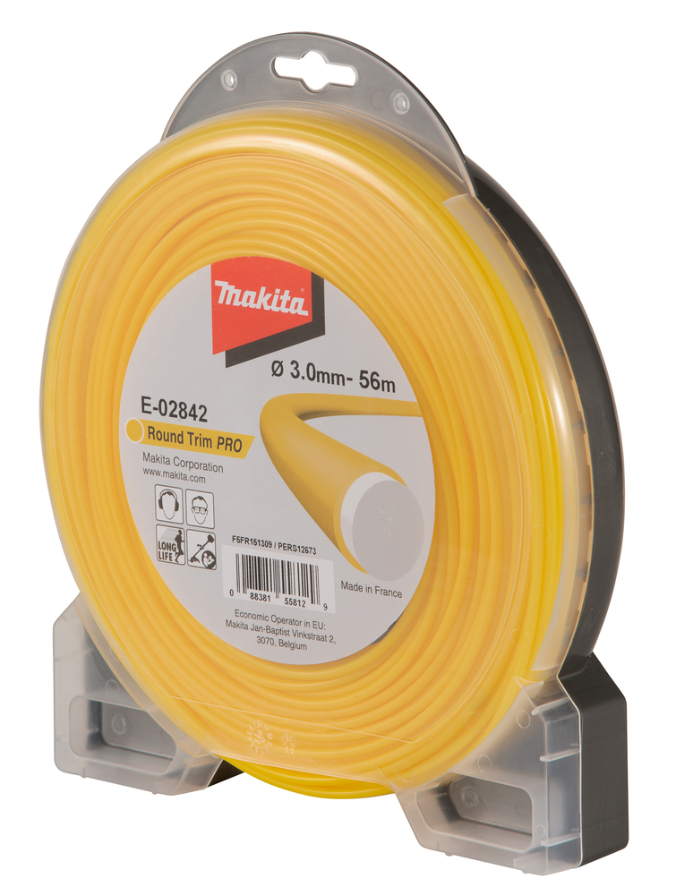 E-02842 Hilo de nylon round trim, 3,0 mm x 56 m