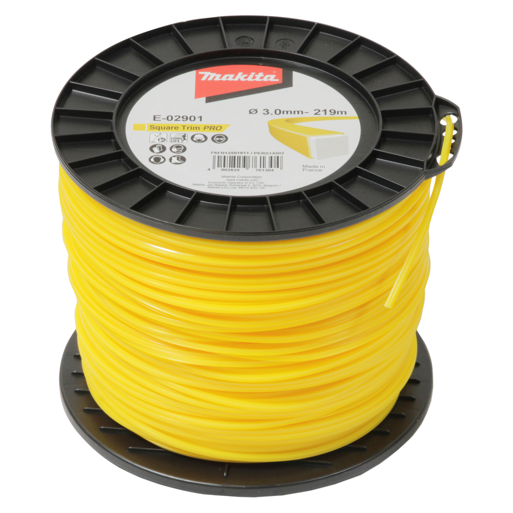 E-02901 Hilo de nylon, 3,0 mm x 219 m