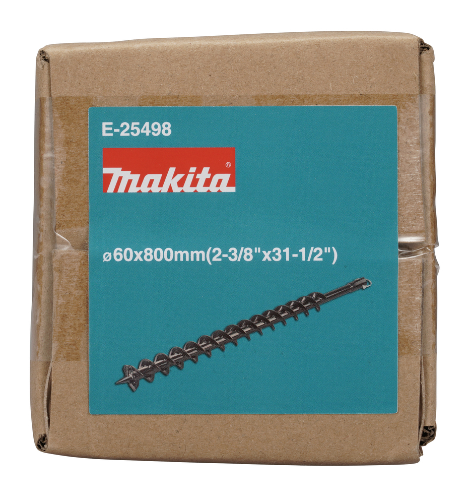 E-25498 Broca para ahoyadora, 60 mm x 800 mm