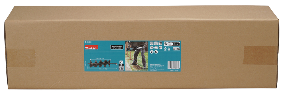 E-25535 Broca para ahoyadora 200 x 800 mm