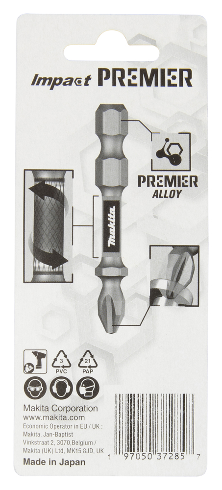 E-26777 Puntas Impact Premier Hex, H3, 50mm