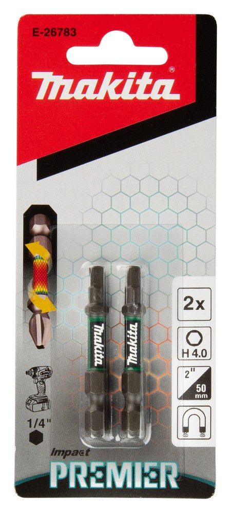 E-26783 Punta Impact Premier Hex, H4, 50mm