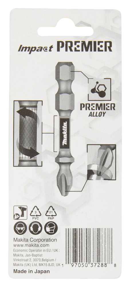 E-26808 Punta Impact Premier Hex, H6, 50mm