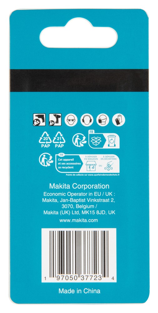 E-29789 Llave de vaso desmontable Impact Black, 8/10 x 65 mm, 1/4