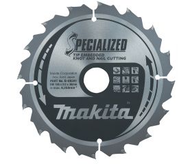 B-09341 Disco sierra circular , Specialized T.C.T, 185 x 30 mm, 16 D