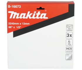 B-16673 Sierra de banda, HCS, 2 240 x 13 mm, 4 TPI, 3 pcs