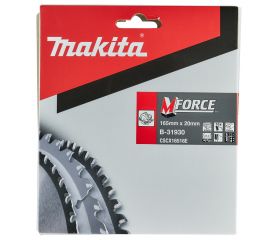 B-31930 Disco sierra circular , M-parace T.C.T, 165 x 20 mm, 16 D
