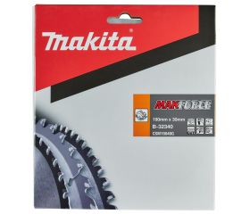 B-32340 Disco sierra circular , Makparace T.C.T, 190 x 30 mm, 40 D