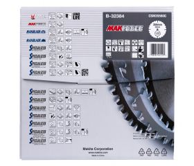 B-32384 Disco sierra circular , Makparace T.C.T, 355 x 30 mm, 60 D
