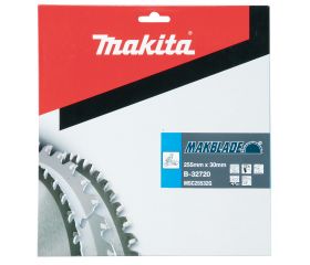 B-32720 Disco sierra circular , Makblade T.C.T, 255 x 30 mm, 32 D