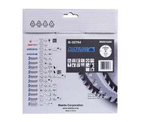 B-32764 Disco sierra circular , Makblade T.C.T, 216 x 30 mm, 48 D