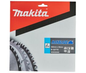 B-32770 Disco sierra circular , Makblade T.C.T, 260 x 30 mm, 40 D