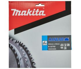 B-32792 Disco sierra circular , Makblade T.C.T, 255 x 30 mm, 60 D