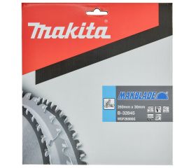 B-32845 Disco sierra circular , Makblade T.C.T, 260 x 30 mm, 80 D