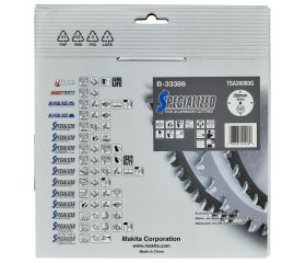 B-33386 Disco sierra circular , Specialized T.C.T, 260 x 30 mm, 80 D