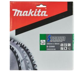B-33560 Disco HM sierra circular,, Specialized T.C.T, 235 x 30 mm, 16 T