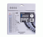 B-33853 Disco sierra circular , Specialized T.C.T, 216 x 30 mm, 72 D