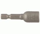 B-38722 Llave de vaso magnética, 10 x 50 mm, 1/4"