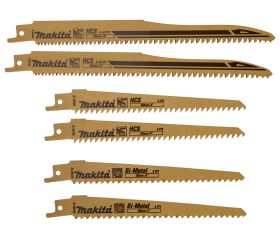 B-44432 Estuche de sierras de sable  (6 pcs)