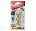 B-45135 Punta doble Impact Gold, PH2, 65 mm, 3 pcs