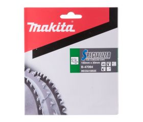 B-47064 Disco sierra circular , Specialized T.C.T, 150 x 20 mm, 52 D