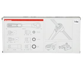 B-65595 Set llave de carraca 14 pcs