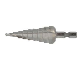 D-40157 Broca escalonada espiral 4 - 20 mm