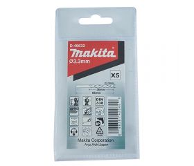 D-46632 Broca metal, HSS-Co, 3,3 x 36 / 65 mm, 5pcs
