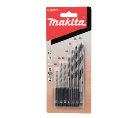 D-62371 Juego de brocas para madera 1/4'', 7 pcs