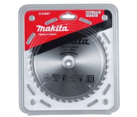 D-64967 Disco sierra circular , Standard T.C.T. 190 x 30 mm, 40 D