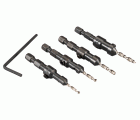 D-73455 Estuche de brocas avellanadoras  4 pcs