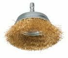 D-73623 Copa ondulada latonada para taladro 63 mm, 0,3 mm, 1/4