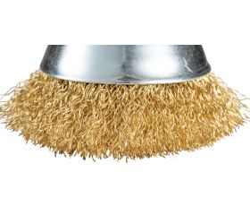 D-73623 Copa ondulada latonada para taladro 63 mm, 0,3 mm, 1/4