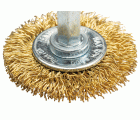 D-73651 Cepillo oblicuo latonado para taladro, 38 mm, 0,3 mm, 1/4"
