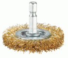 D-73667 Cepillo oblicuo latonado para taladro, 50 mm, 0,3 mm, 1/4"