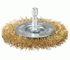 D-73689 Cepillo oblicuo latonado para taladro, 75 mm, 0,3 mm, 1/4"